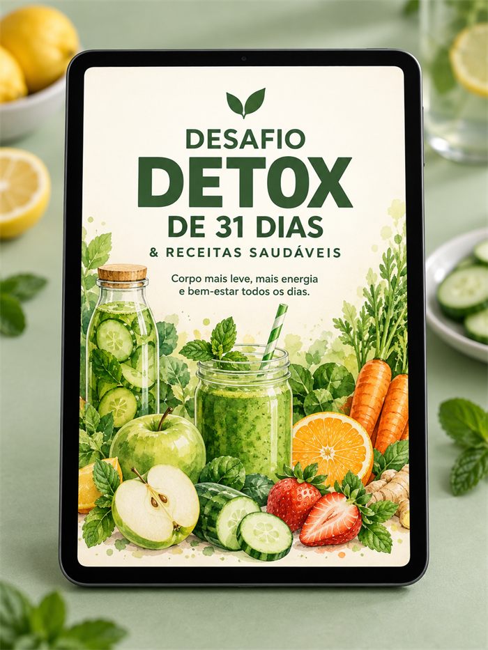 Capa do Desafio Detox de 31 Dias