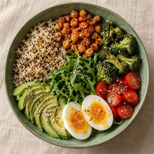Almoço saudável